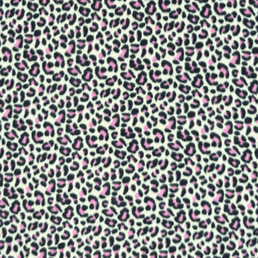 Printed Polar Fleece Skinz Pink - Ragland Fabrics