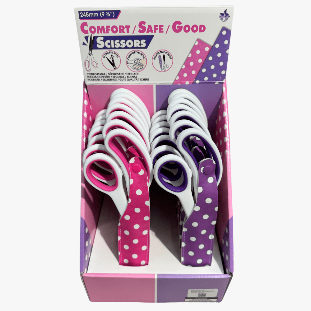 Polka Dot Pouch Scissors - Ragland Fabrics