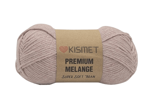 Premium Melange Aran Pale Pink #308