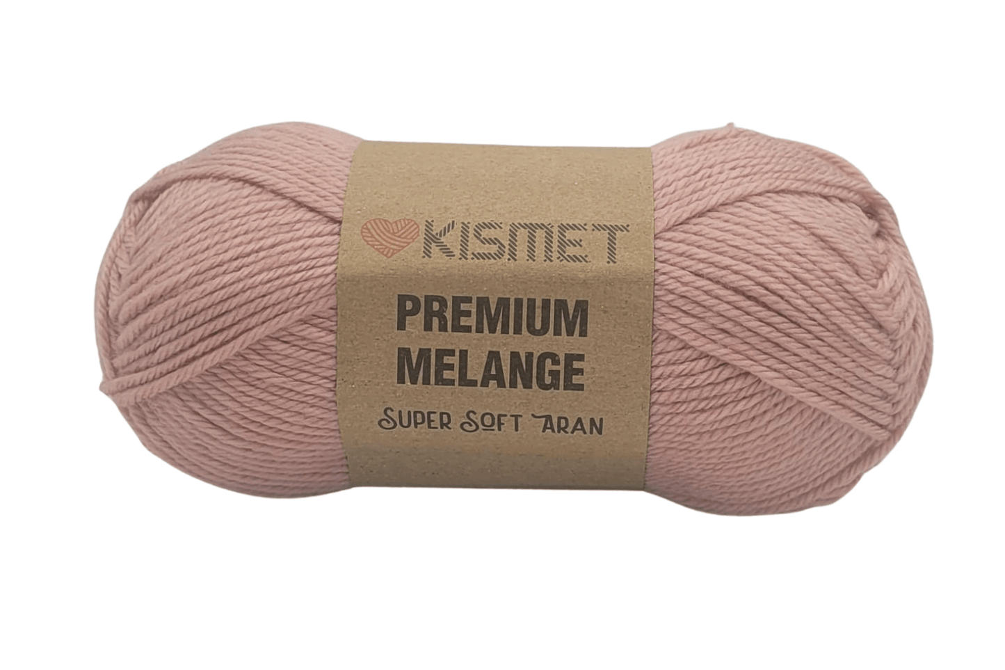 Premium Melange Aran Dusty Pink #316