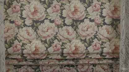 Printed Velvet Peony