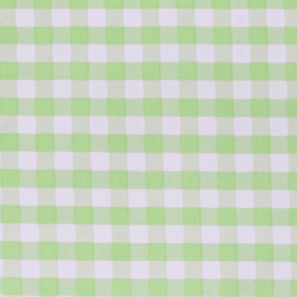Printed Designer Check Mint - Ragland Fabrics