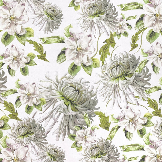 Printed Mini Matt Blossoms & Chrysanthemum - Ragland Fabrics