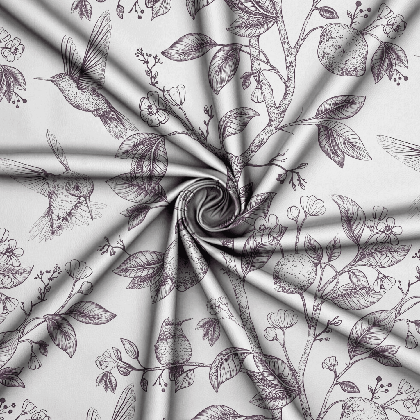 Printed Mini Matt Lemon Blossom - Ragland Fabrics