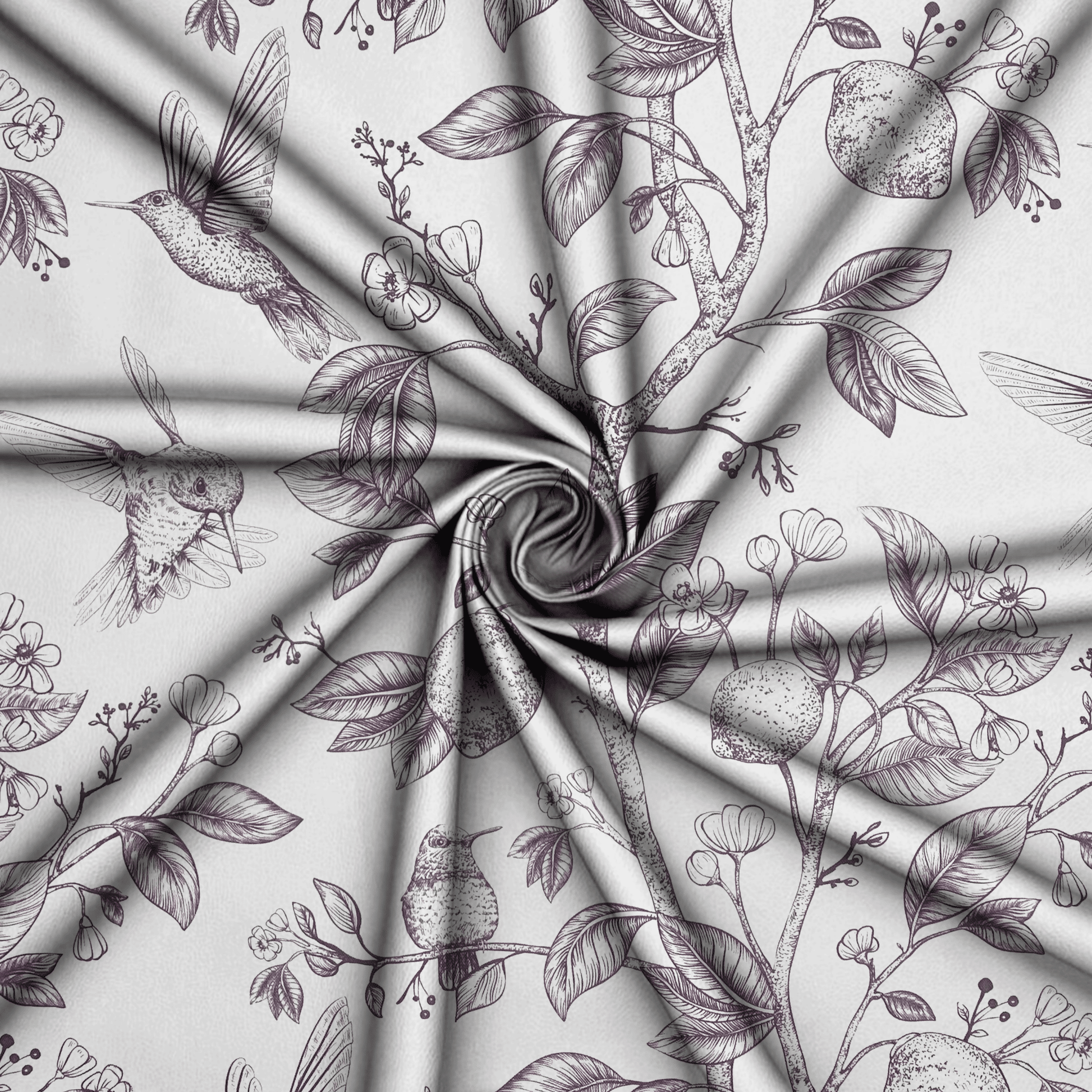 Printed Mini Matt Lemon Blossom - Ragland Fabrics