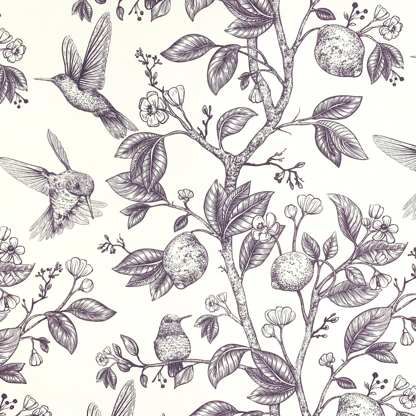 Printed Mini Matt Lemon Blossom - Ragland Fabrics