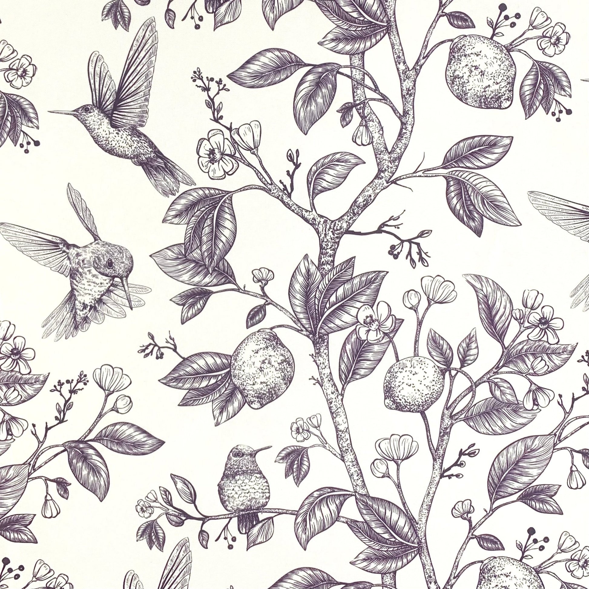 Printed Mini Matt Lemon Blossom - Ragland Fabrics