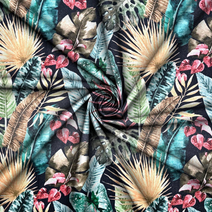 Printed Mini Matt NightGarden - Ragland Fabrics