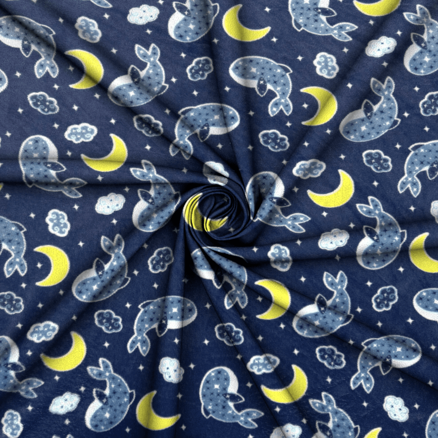 Printed Mongolian Fleece Galaxy Gazers - Ragland Fabrics