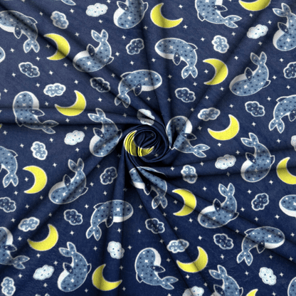 Printed Mongolian Fleece Galaxy Gazers - Ragland Fabrics