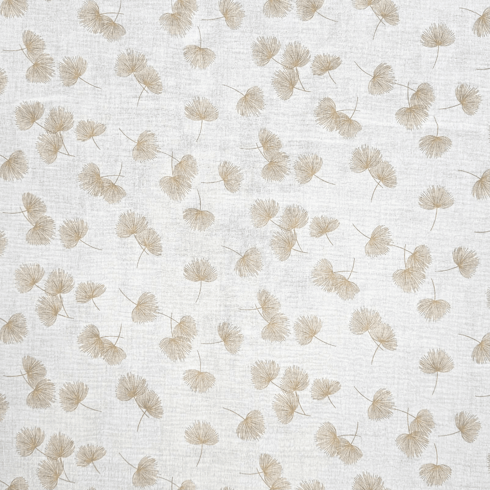 Printed Muslin Dandelion 150cm - Ragland Fabrics