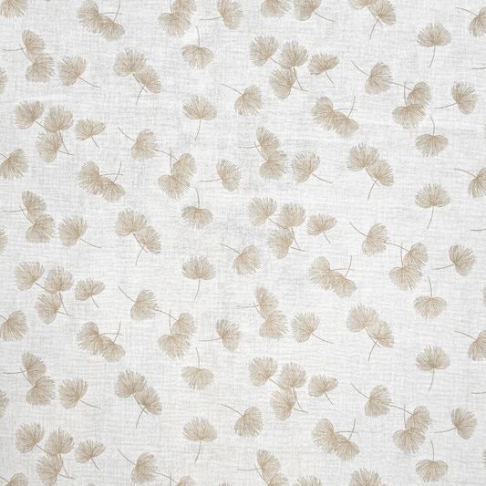 Printed Muslin Dandelion 150cm - Ragland Fabrics