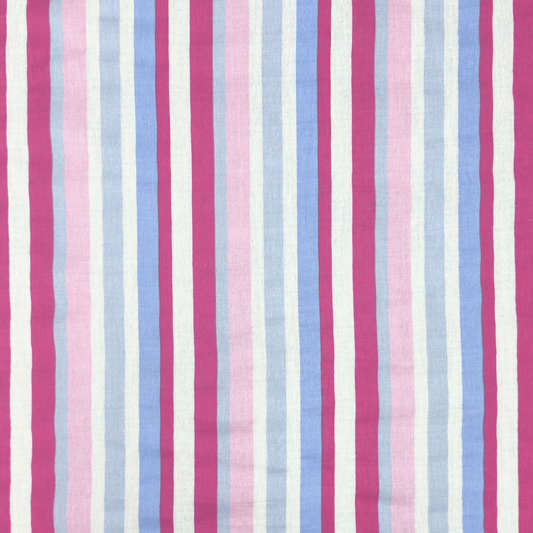 Printed Muslin Stripe - Ragland Fabrics