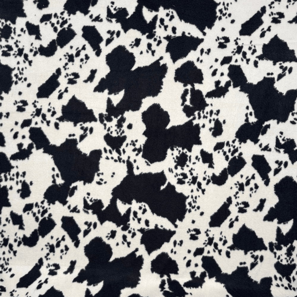 Printed Polar Fleece Nguni - Ragland Fabrics