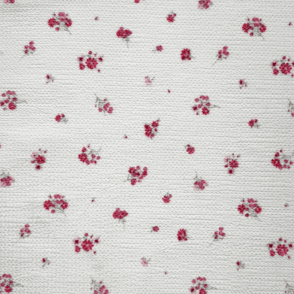 Printed Poly Bandage Knit Floral - Ragland Fabrics