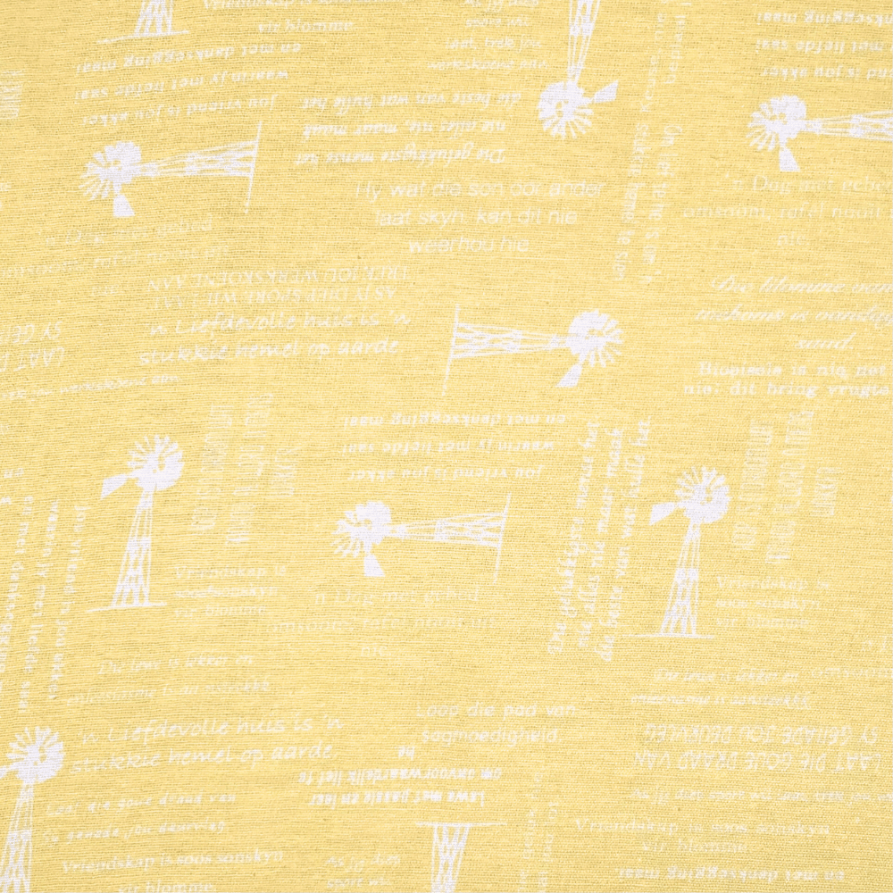 Printed Poly Cotton 140cm Windmills - Ragland Fabrics