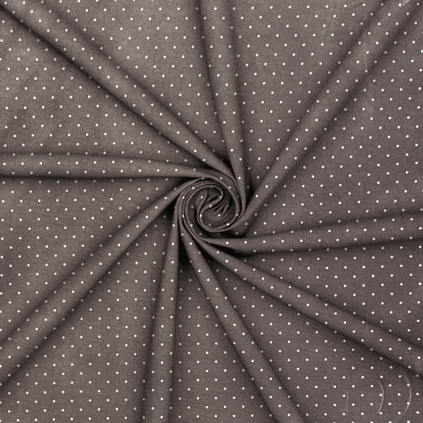 Printed Poly Cotton Quilty Brown - Ragland Fabrics