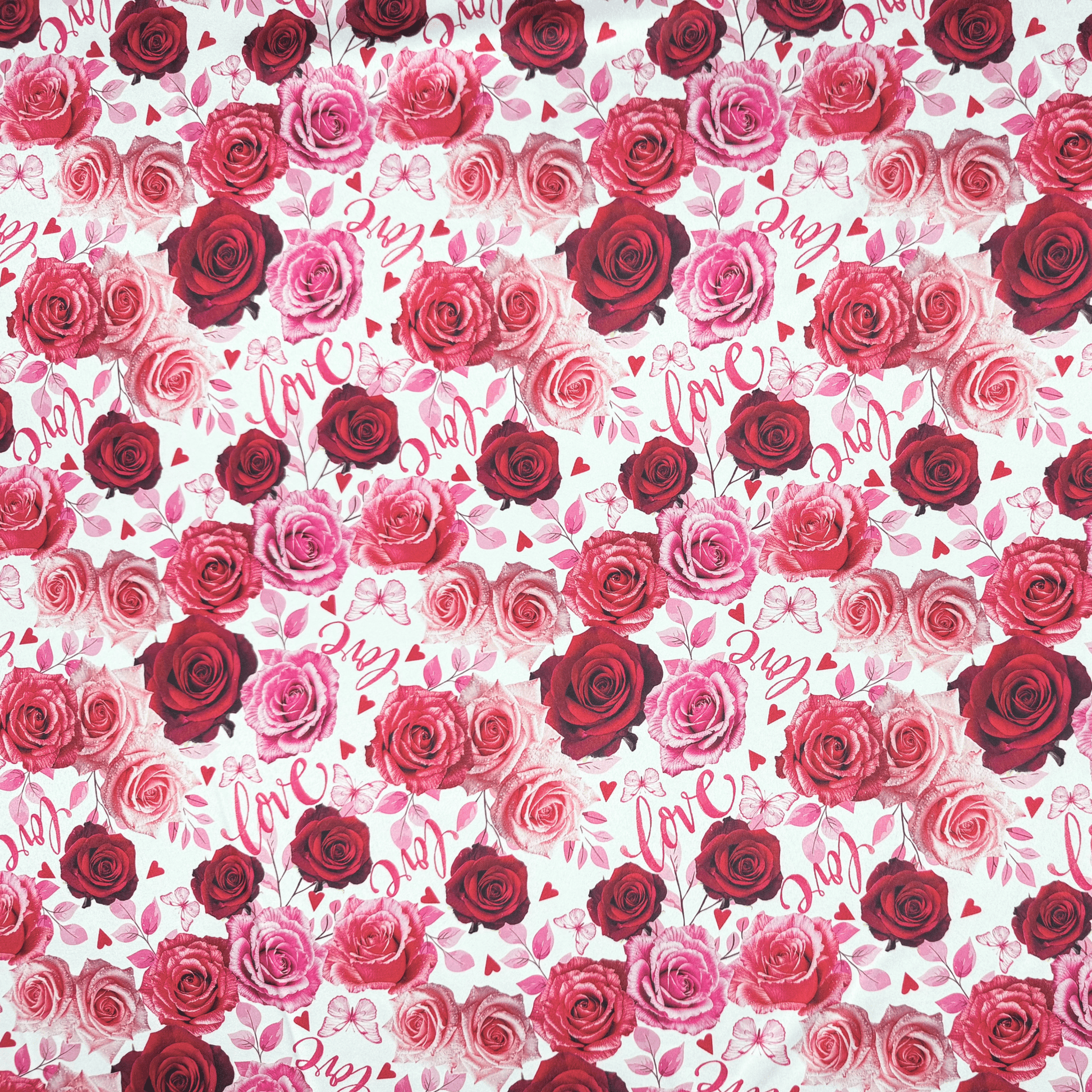 Printed Satin | Rosalia - Ragland Fabrics