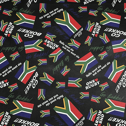 Printed Vinyl Bokke Green - Ragland Fabrics