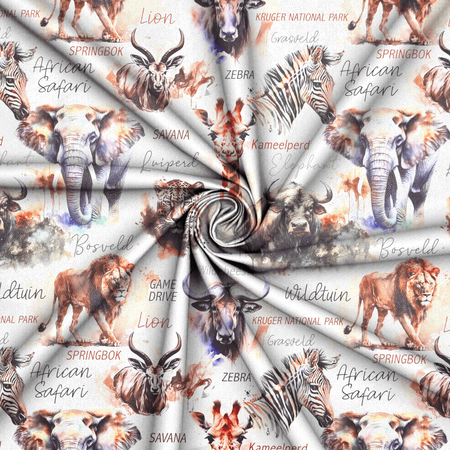 Printed Vinyl Safari - Ragland Fabrics