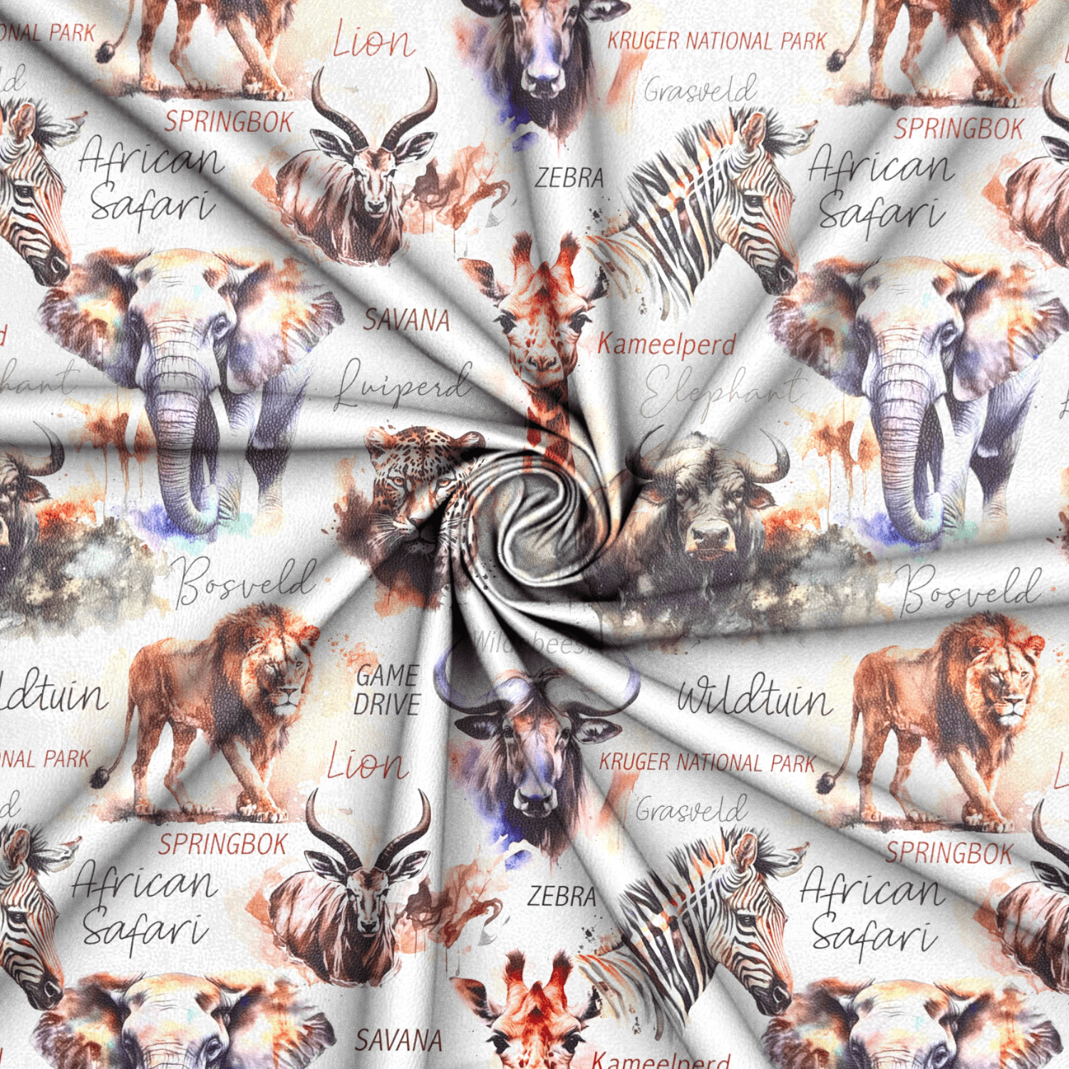 Printed Vinyl Safari - Ragland Fabrics
