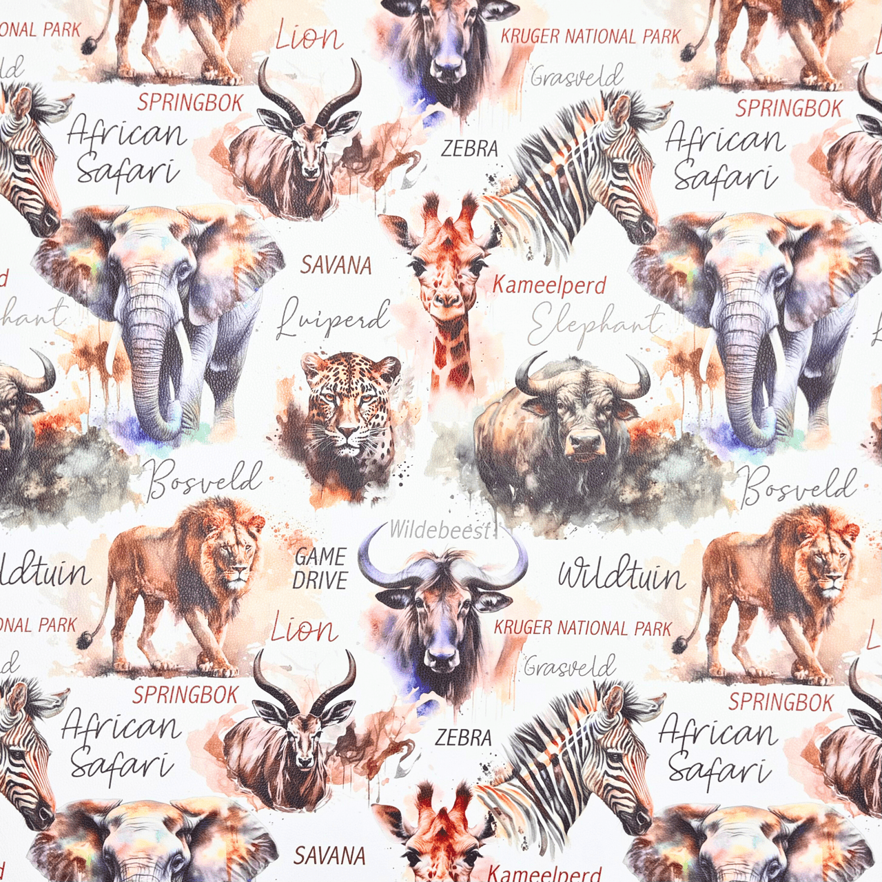 Printed Vinyl Safari - Ragland Fabrics