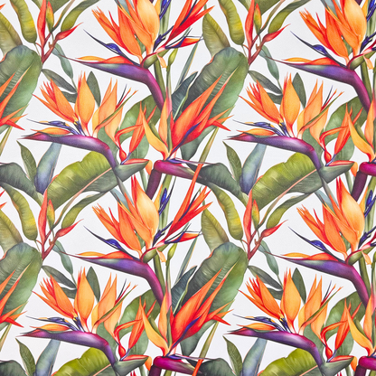 Printed Vinyl Strelitzia Garden - Ragland Fabrics