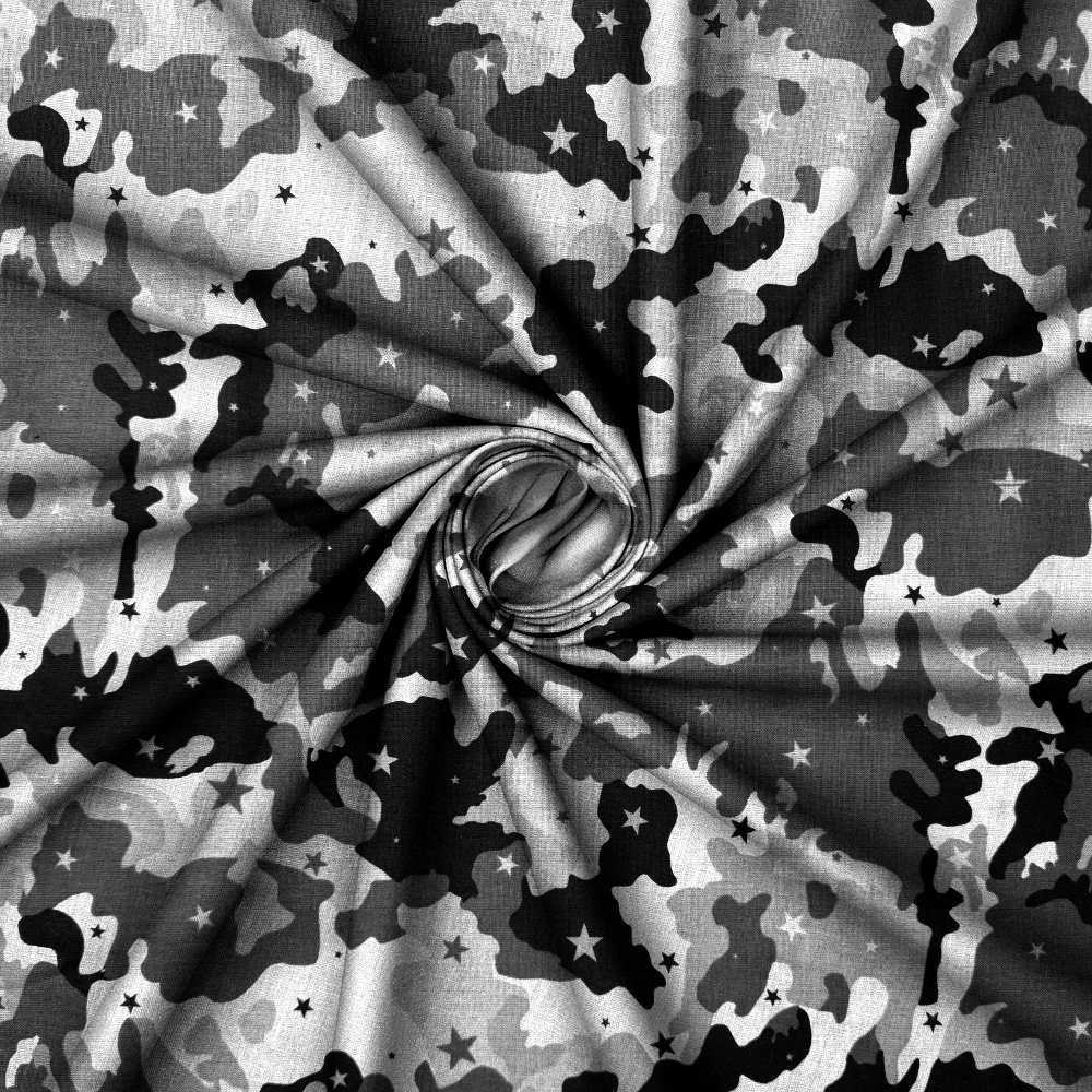 Quilting Cotton Winter Star Camo - Ragland Fabrics