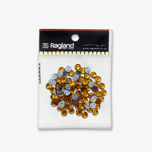 Rhinestones Yellow