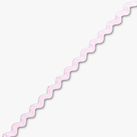 Ric Rac Baby Pink (6mm) - Ragland Fabrics