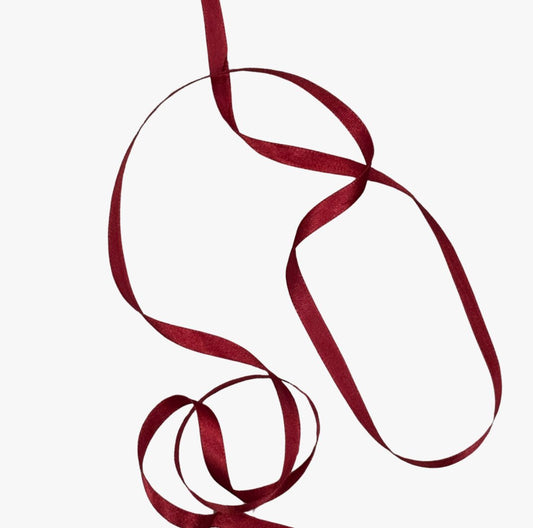 Satin Ribbon 6mm Rich Red | TBD - Ragland Fabrics