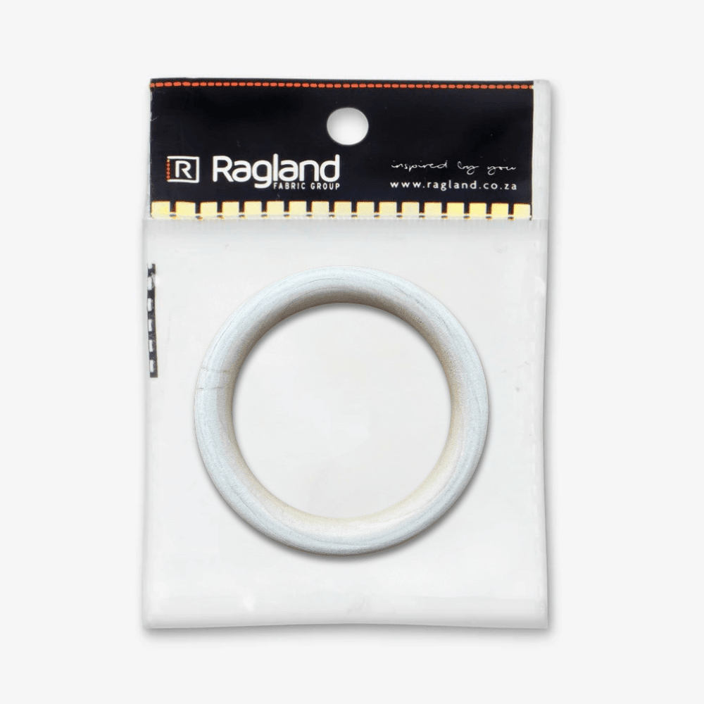 Ring Wooden 100mm - Ragland Fabrics