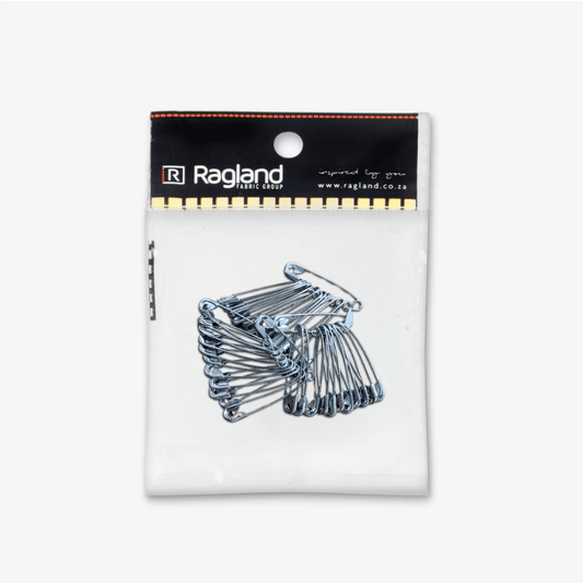 Safety Pins | Size 1 - Silver - Ragland Fabrics