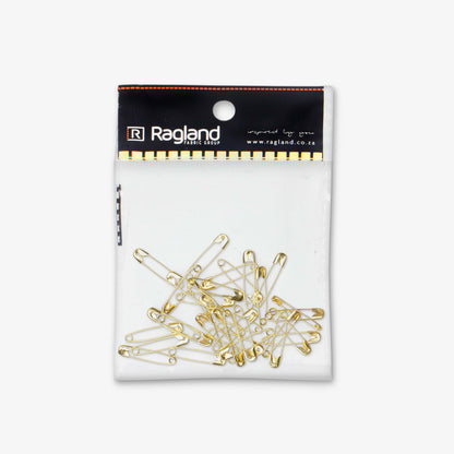 Safety Pins | Size 3 - Gold - Ragland Fabrics