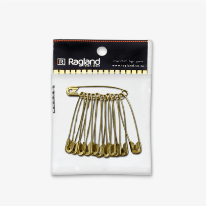 Safety Pins | Size 4 - Gold - Ragland Fabrics