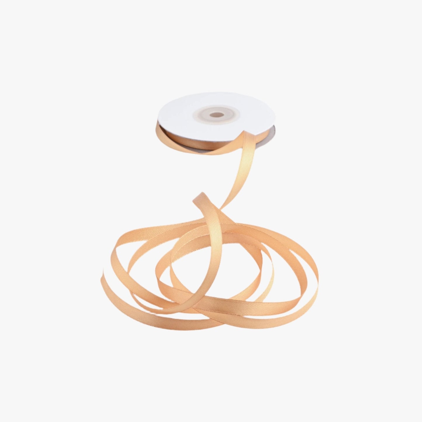 Satin Ribbon 10mm Old Gold 82 - Ragland Fabrics