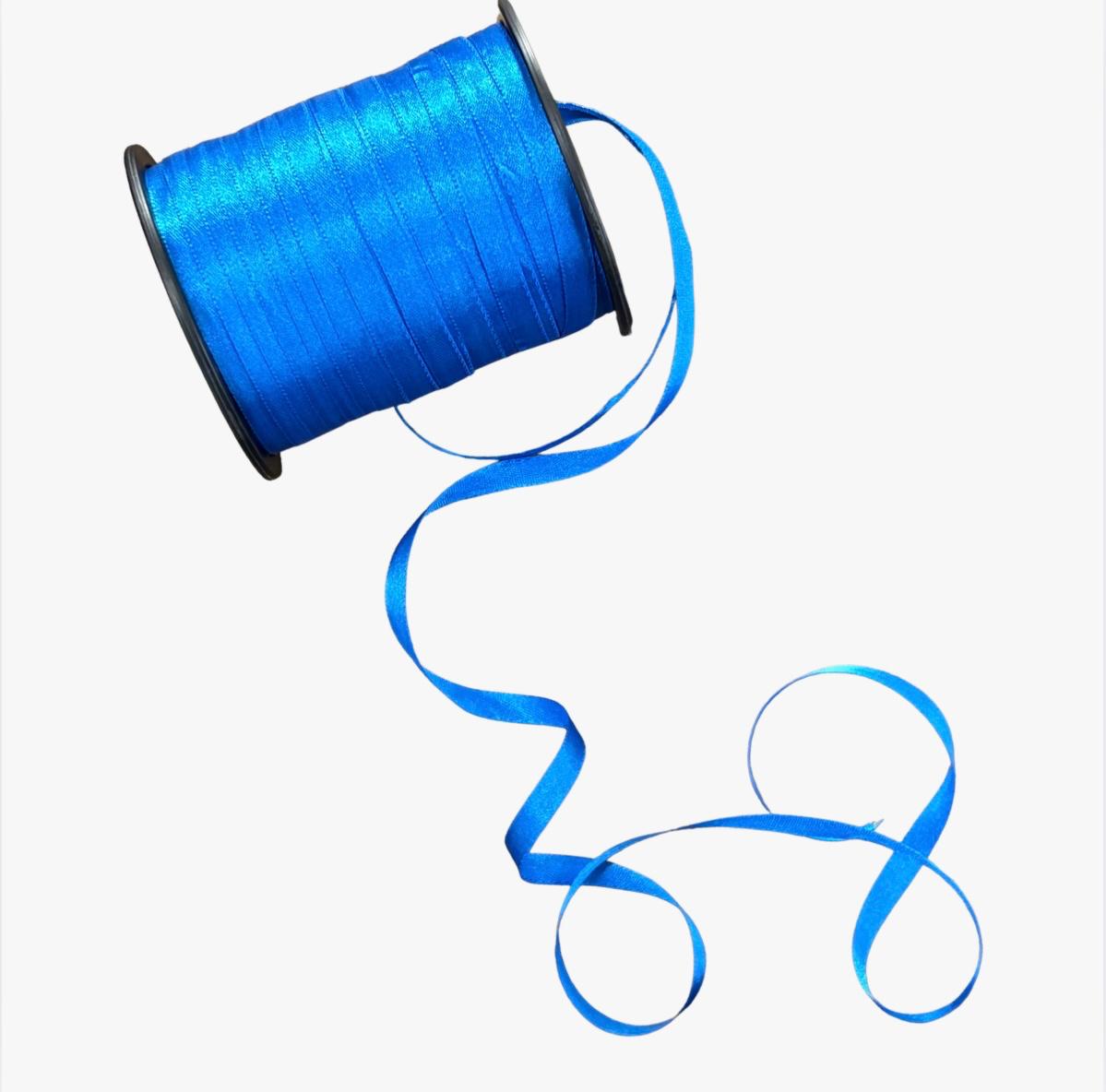 Satin Ribbon 6mm Azure Blue | TBD - Ragland Fabrics