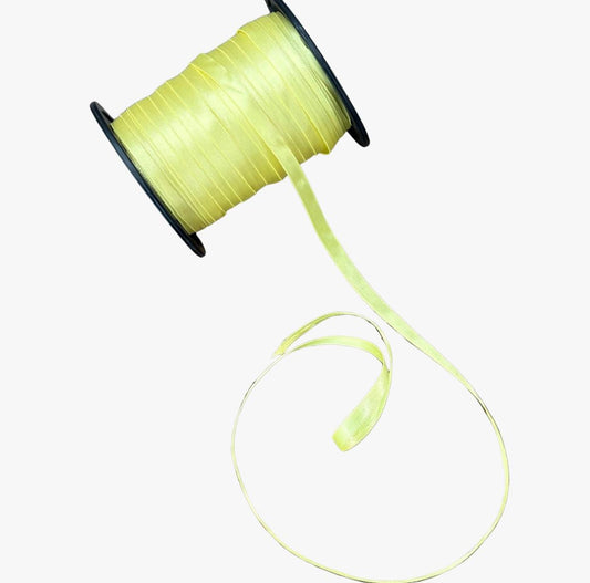 Satin Ribbon 6mm Baby Yellow | TBD - Ragland Fabrics