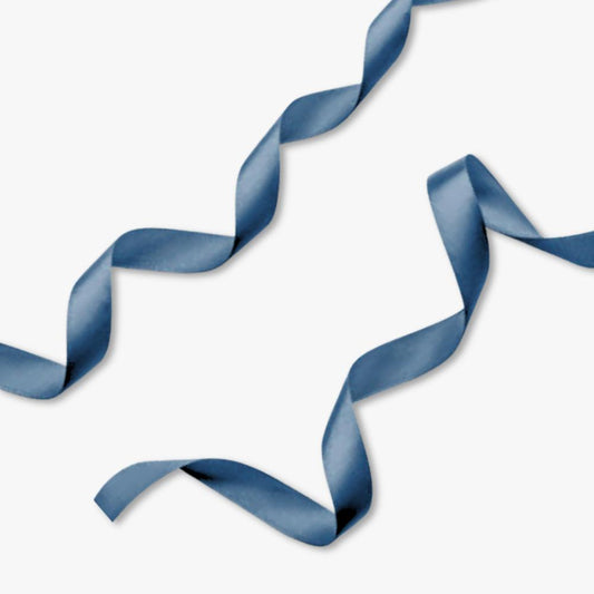 Satin Ribbon 6mm Denium | TBD - Ragland Fabrics