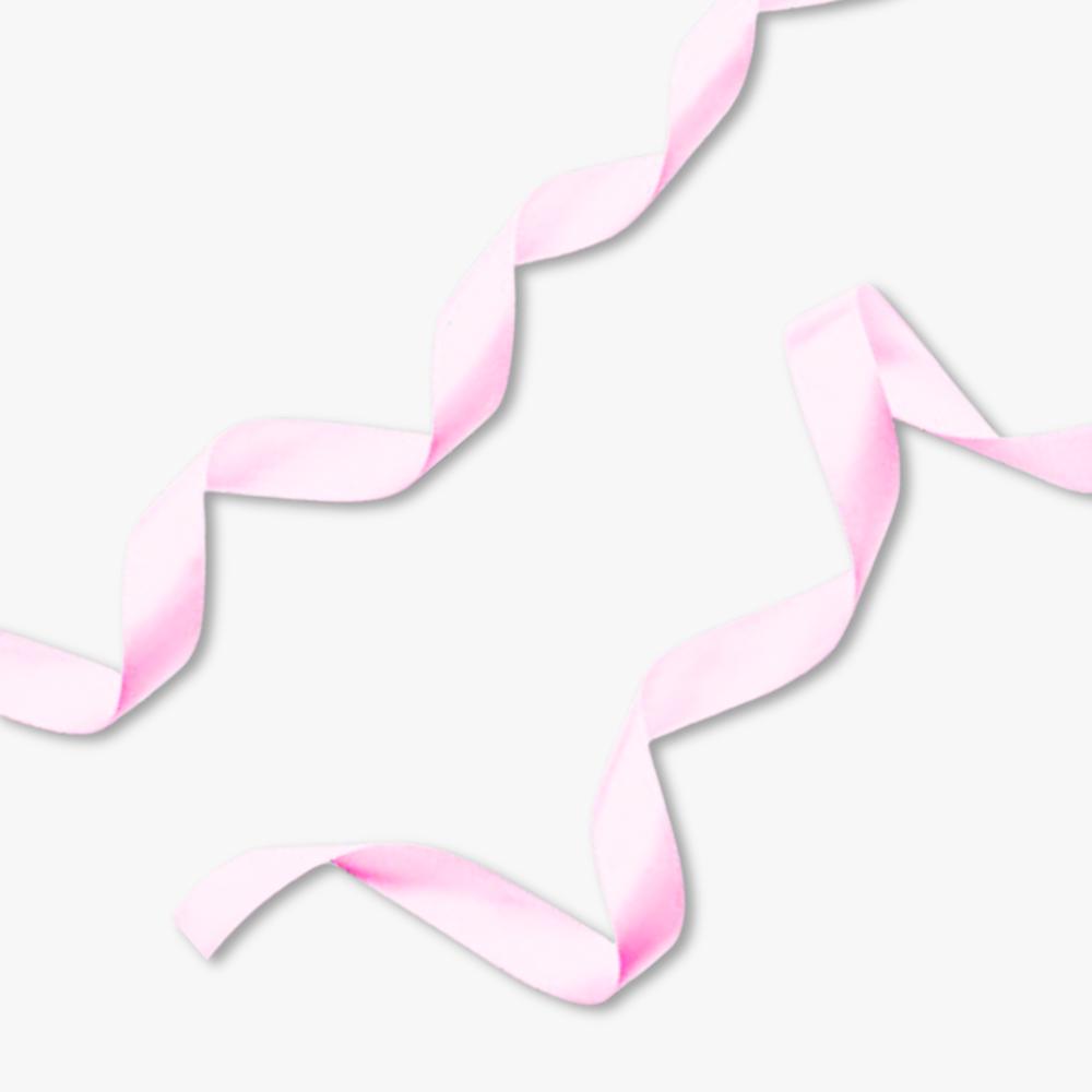 Satin Ribbon 6mm Light Pink | TBD - Ragland Fabrics