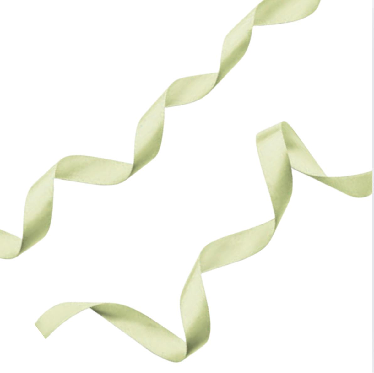 Satin Ribbon 6mm Yellow Green | TBD - Ragland Fabrics