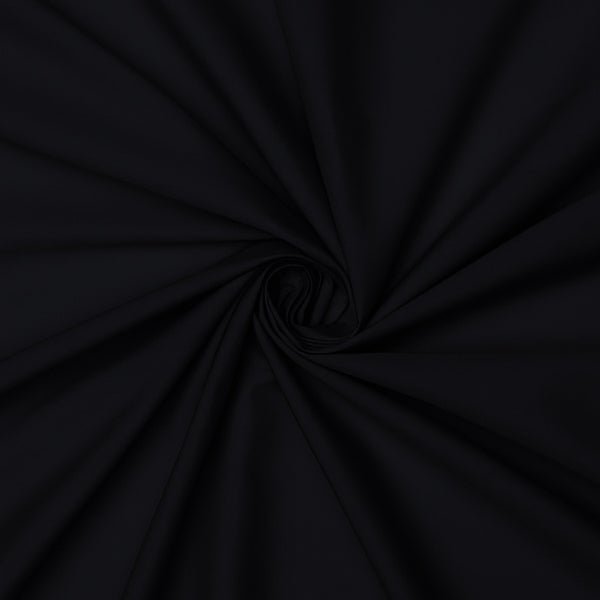 Schantung Silky Linen Black - Ragland Fabrics