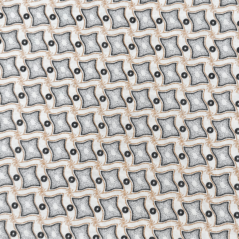 Schwe Schwe White Black - Ragland Fabrics