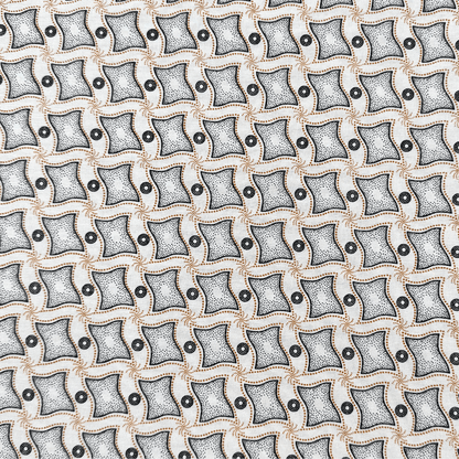 Schwe Schwe White Black - Ragland Fabrics
