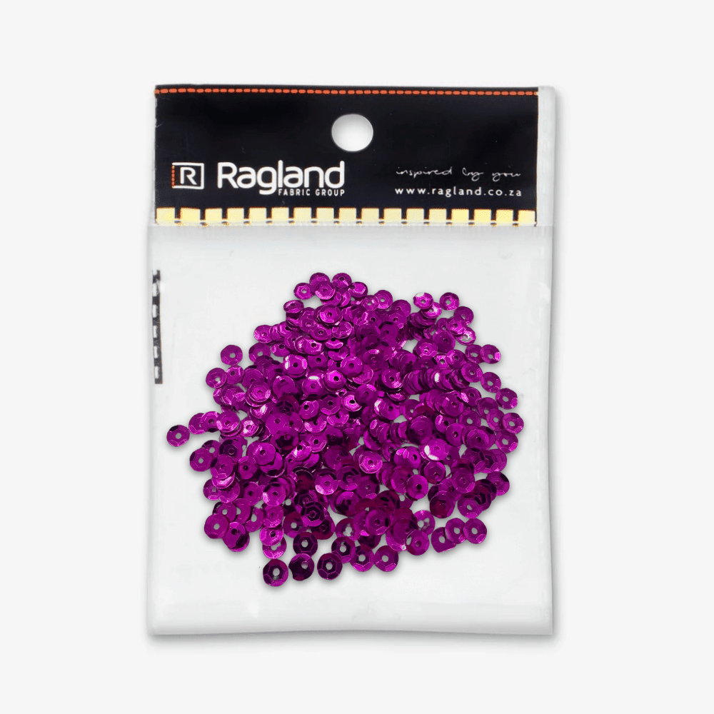 Sequins Pearly Magenta 5gram - Ragland Fabrics