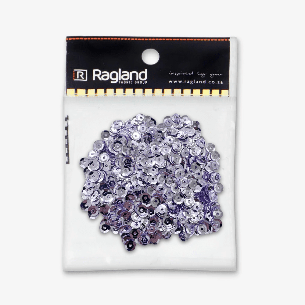 Sequins Pearly Silver Dreams 5gram - Ragland Fabrics