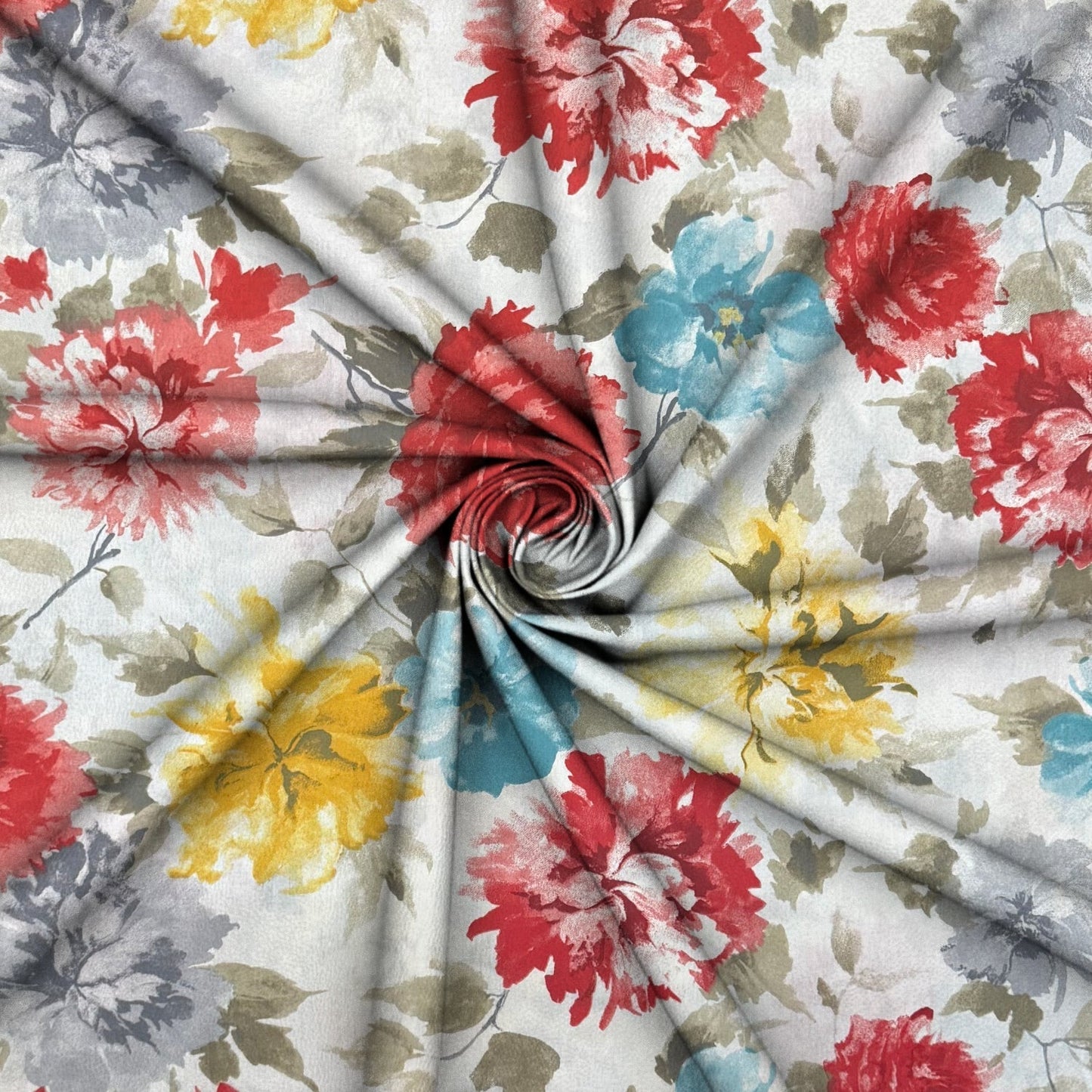 Sheeting 100% Cotton Percale 240cm Floralis Multi - Ragland Fabrics