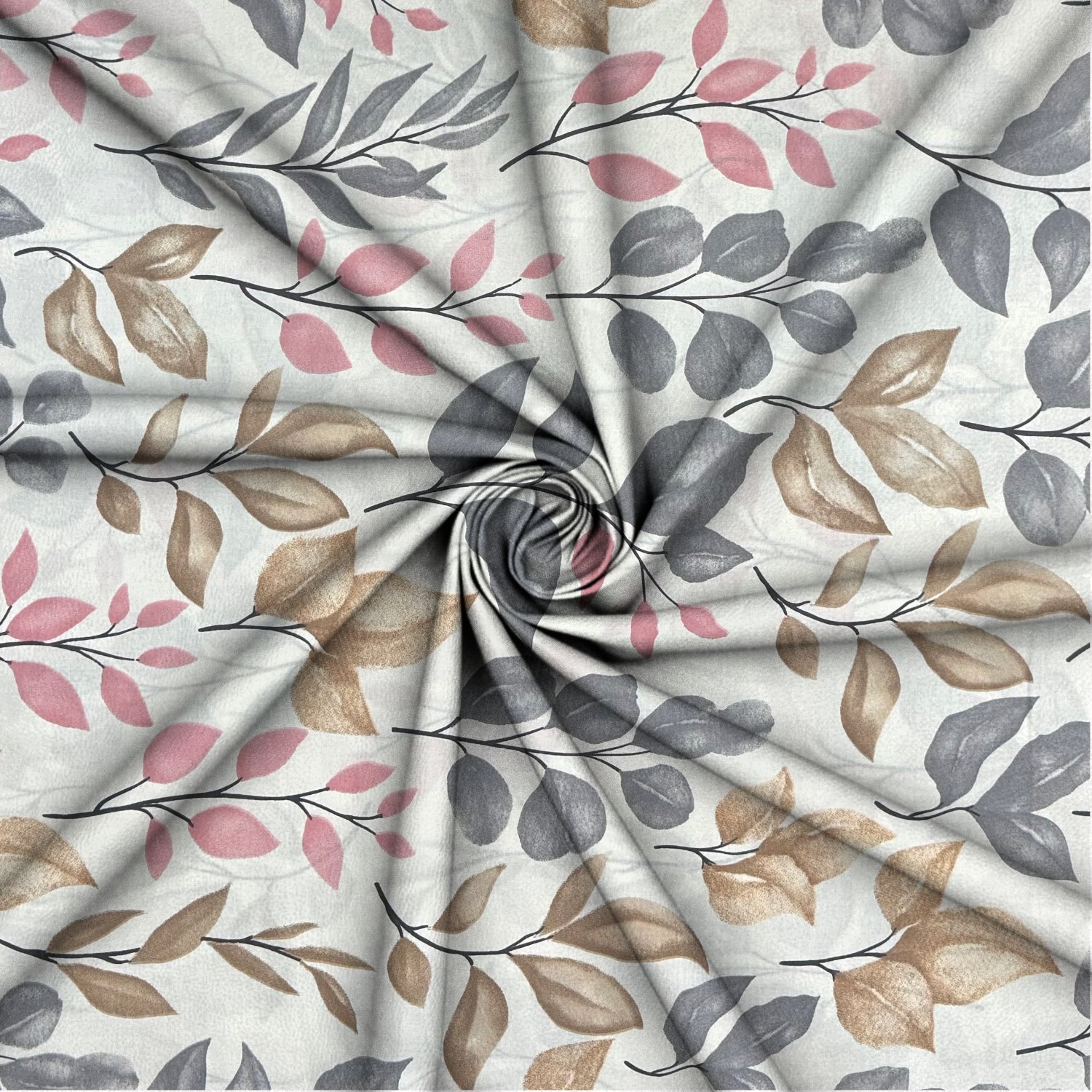 Sheeting 100% Cotton Percale 240cm Leaf Contempo - Ragland Fabrics