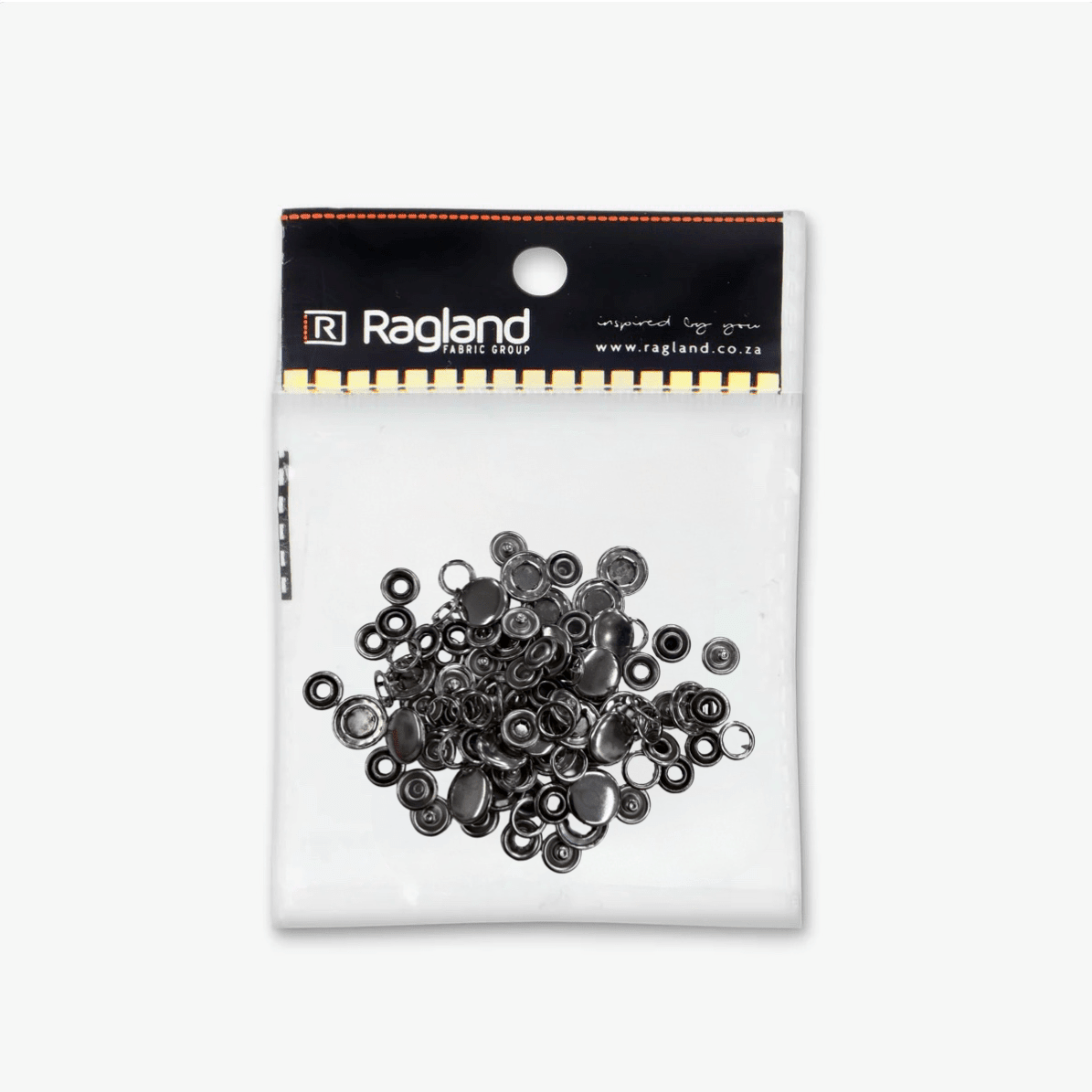 Solid Top Poppa 15mm | Silver - Ragland Fabrics