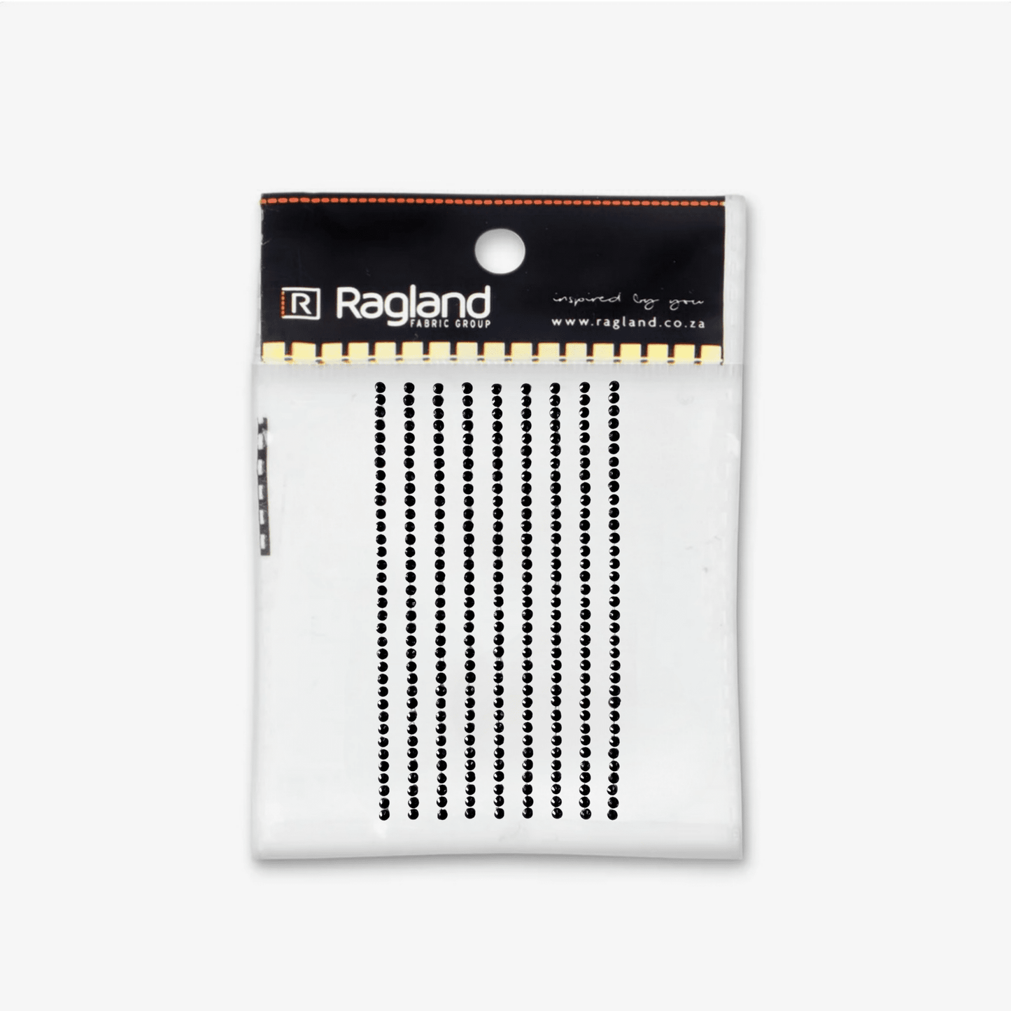 Stick On Rhinestones Black Sml - Ragland Fabrics